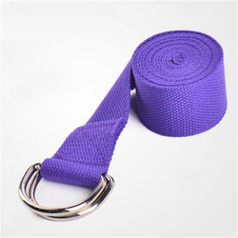 Yoga Strap 183*3.8 cm Sports Terylene Yoga Fitness Pilates Stretchy Durable Improve Flexibility For Women's2