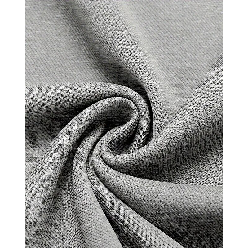 Men's Athletic Pants Wide Leg Sweatpants Trousers Pocket Drawstring Elastic Waist Plain Comfort Sports Outdoor Daily Fashion Casual Light Grey Dark Gray Micro-elastic4