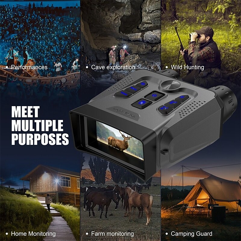 JA21 10 X 12 mm Binoculars Telescope Portable Zoomable High Definition for Bird Watching Hunting Camping Travelling Wildlife Scenery3