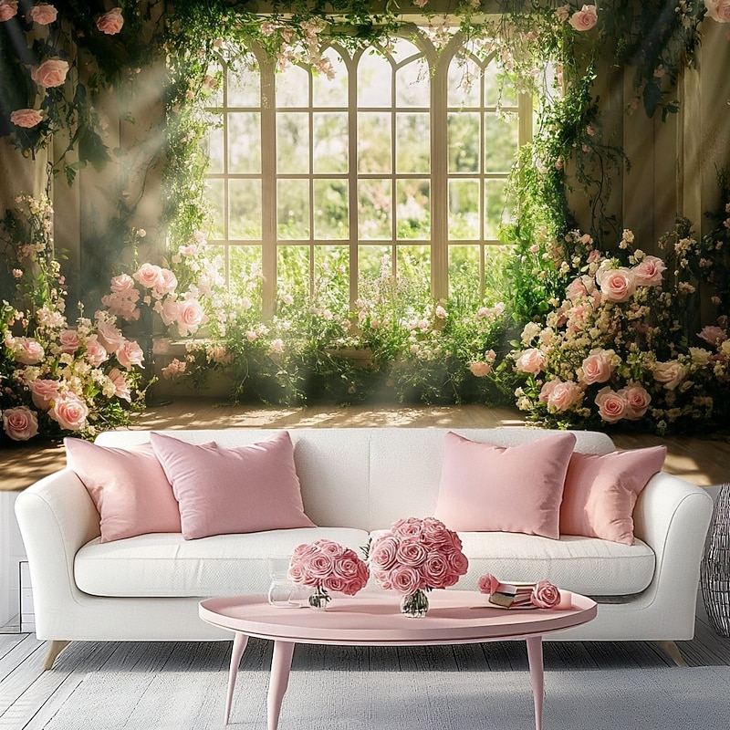 Wedding Decorations Backdrop Photograph Wedding Wall Hanging Large Tapestry Art Mural Decor Blanket Curtain Home Bedroom Living Room Decoration