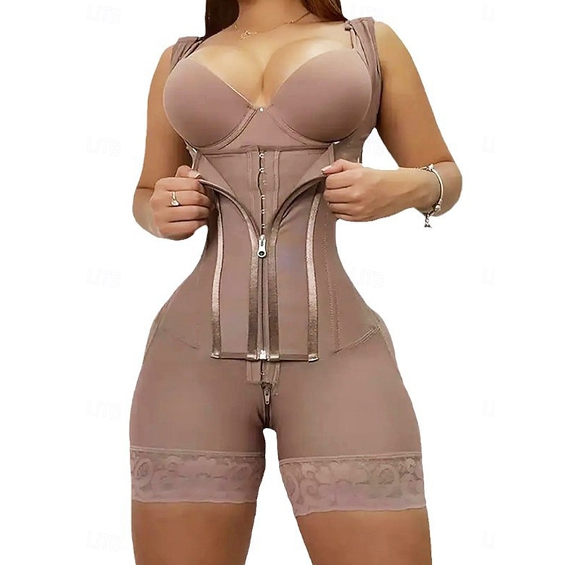 Women's Shapewear Shaping Panty MeshNightwearNylon Solid Colored Black Purple Spring & Summer Fall & Winter3