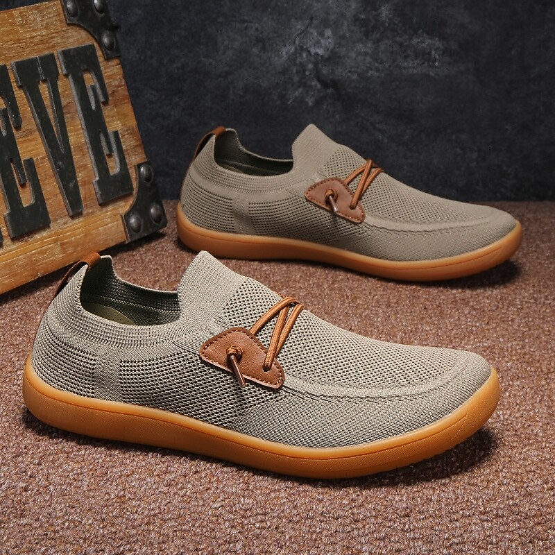 Men's Lightweight Barefoot Shoes – Breathable Casual Sneakers with Slip-On Design for Walking, Travel, and Everyday Comfort4