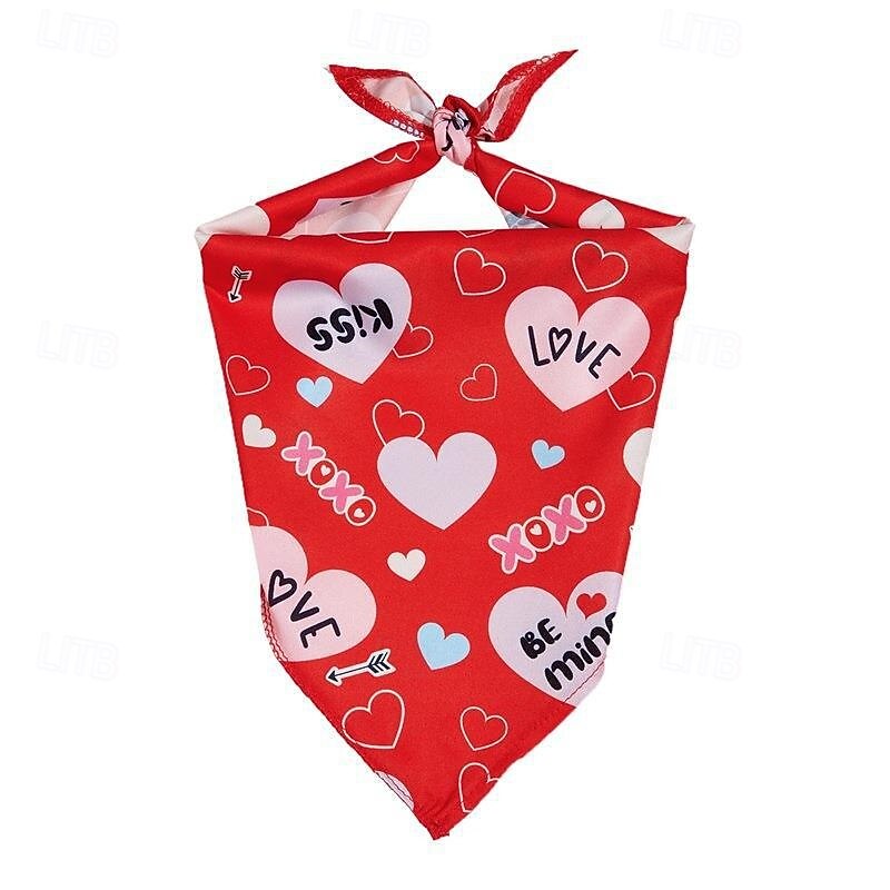 Stylish Dog Bandana - Soft and Absorbent Pet Scarf for Small Medium and Large Dogs and Cats - Perfect Pet Costume Accessory3