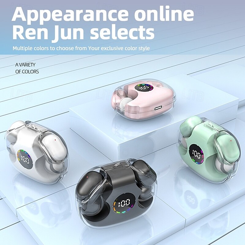 XG77 True Wireless Headphones TWS Earbuds In Ear Bluetooth 5.3 Sports Ergonomic Design Waterproof IPX4 for Apple Samsung Huawei Xiaomi MI  Fitness Camping / Hiking Running Mobile Phone Travel4