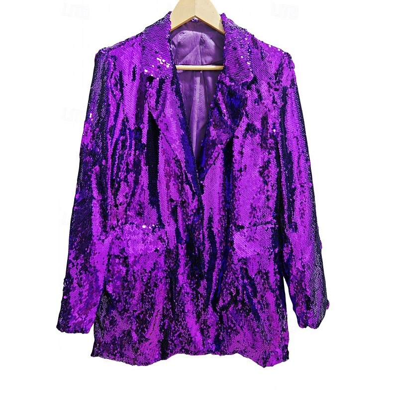 Retro Vintage Roaring 20s 1920s Coat Sequins Fancy Dress Women's Halloween Carnival Masquerade Wedding Wedding Guest Event / Party Adults' Coat4