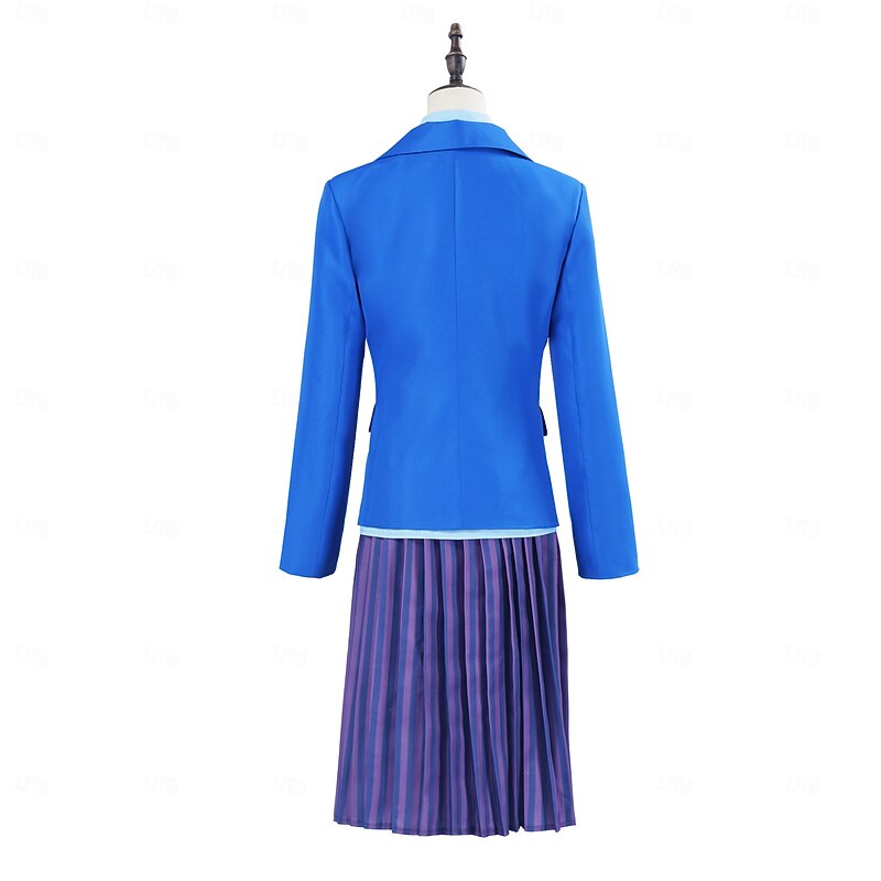 Shiz University Witch Fairy Glinda Outfits Costume School Uniform Carnival Costume Movie TV Theme Costumes Movie Cosplay for Women's Adults' Halloween Carnival Mardi Gras Performance Party Stage2