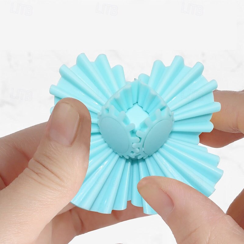 Gear Ball Fidget Toy 3D Printed Gear Ball Gear Sphere Stress Ball GearSphere Desk Toy Fidget Ball Gear Toy for Stress and Anxiety Relaxing for Kids Stocking Stuffers3