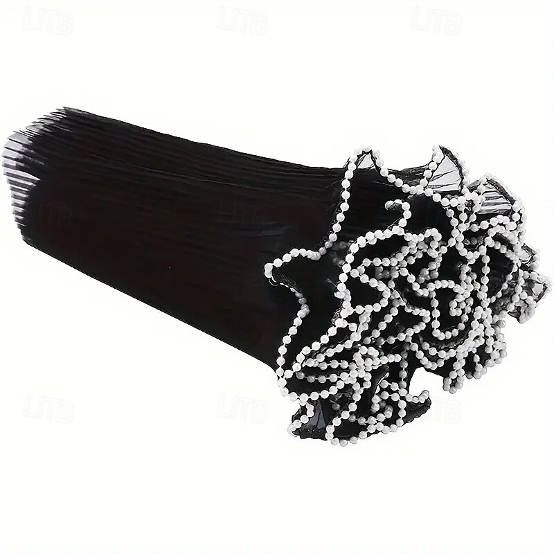 1 Roll Flower Wrapping Mesh with Pearls - Polyamide Florist Netting for Bouquet Packaging Valentine's Day Birthday Wedding Decor Gift Wrapping Supplies 15-inch4