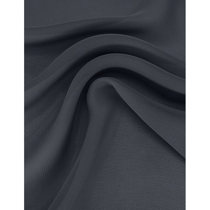 A-Line Dress Mother of the Bride Dress Elegant Simple V Neck Floor Length Chiffon Long Sleeve with Solid Color4