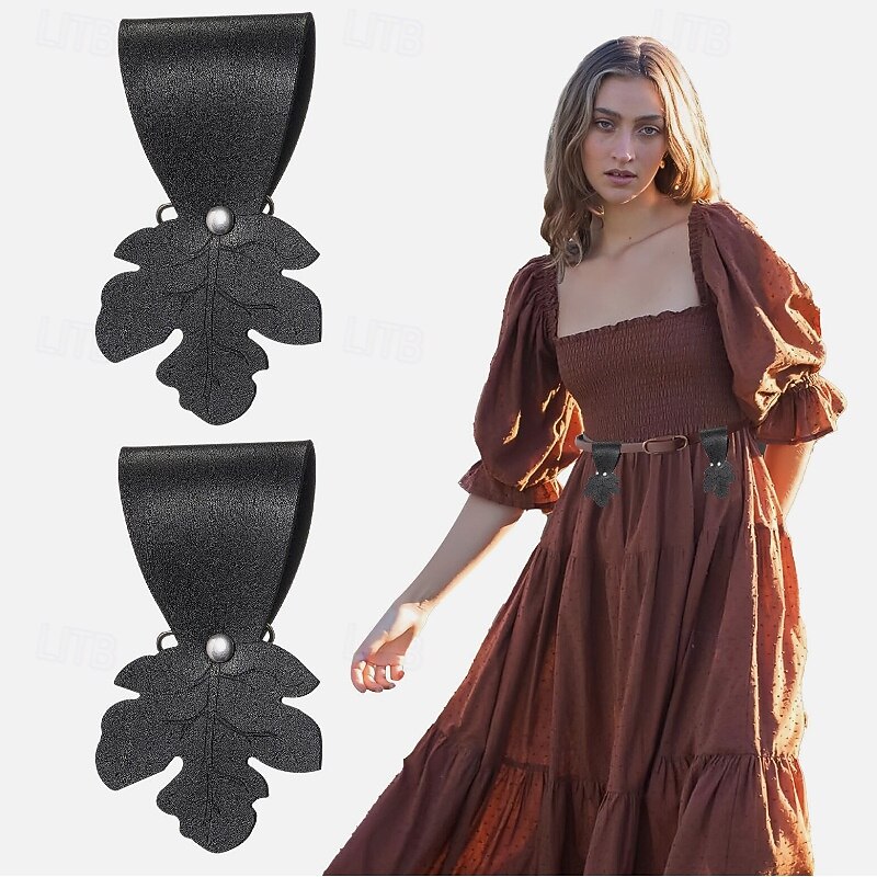 Retro Vintage Medieval Renaissance Hem Clips Viking Ranger Elven Fancy Dress Men's Women's Celtic Viking Fantasy Halloween Carnival Mardi Gras Party LARP Adults' More Accessories