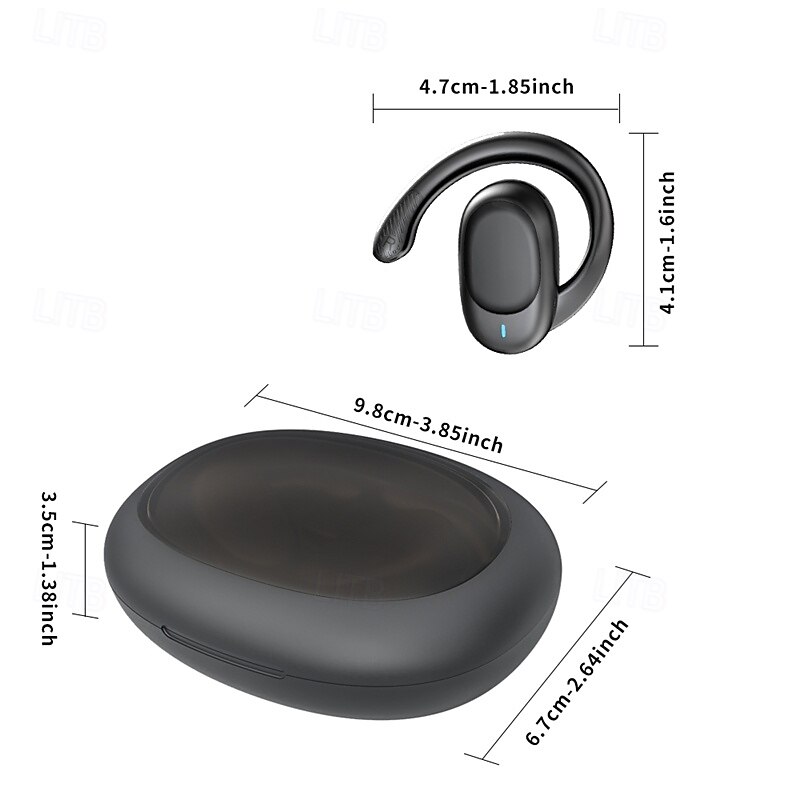 JM05 True Wireless Headphones TWS Earbuds Ear Hook Bluetooth 5.3 Sports Waterproof IPX4 Long Battery Life for Apple Samsung Huawei Xiaomi MI  Fitness Camping / Hiking Running Mobile Phone Travel4