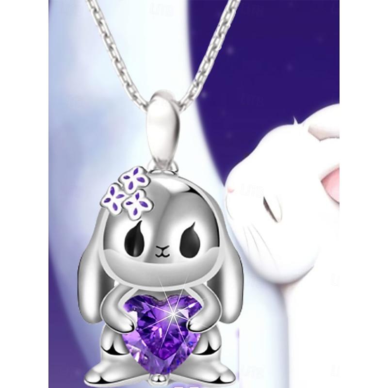 Necklace Chrome Women's Fashion Cute Classic Animal Lovely Geometric Necklace For Daily Valentine's Day