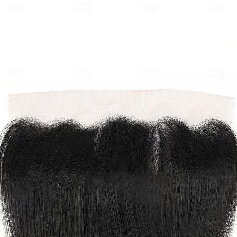 13x4 Transparent Lace Frontal Closure Brazilian Straight Human Hair Swiss Lace 100% Human Remy Hair Pre Plucked with Baby Hair4