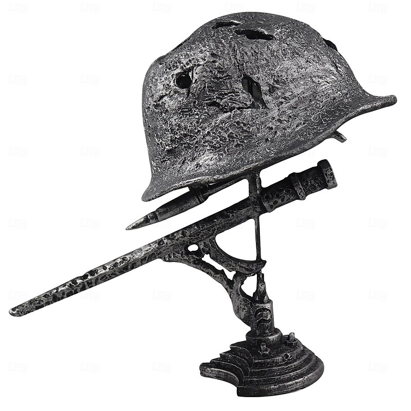 Table Lamp Desk Lamp Military Helmet Home Decor Loft Style Decoration Steampunk Vintage Style4