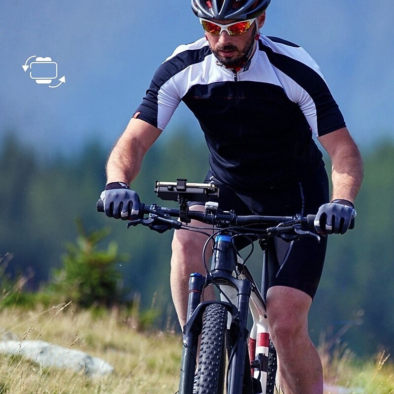 Bike Phone Mount Rotatable Ultra Stable Phone Holder for Bike Compatible with All Mobile Phone Phone Accessory4