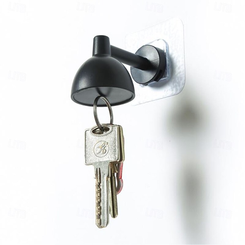 Multifunctional Desk Lamp Key Holder, No-Punching Clothes, Hats, Scarves, Bag Hooks, Creative Home and Bathroom Hooks, Household Wall Hooks2