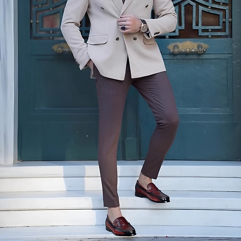 Men's Premium Cowhide Leather Loafers with Smooth Finish – Stylish Formal Footwear for Business and Special Occasions2