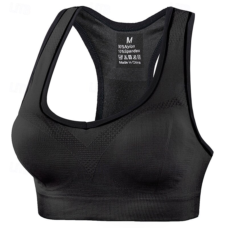 Women's Bra Top Strap Comfortable Freedom Breathable Sports Solid Color Sports Bra Bra Top For Gym Workout Running Fitness Slim Activewear