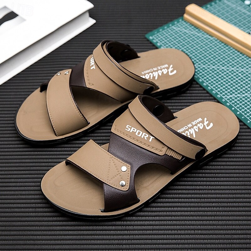 Men's Sport Sandals with Adjustable Straps, Comfortable Outdoor Footwear for Beach, Hiking, and Casual Wear2