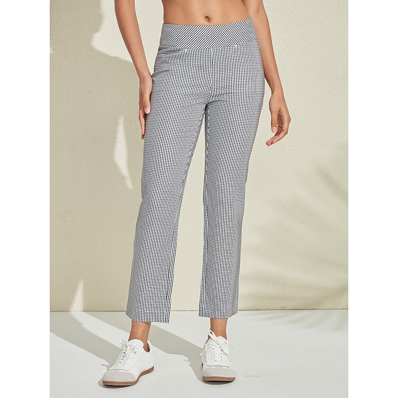 Women's Golf Pants Yan pink Denim Blue Black Pants / Trousers Ladies Golf Attire Clothes Outfits Wear Apparel