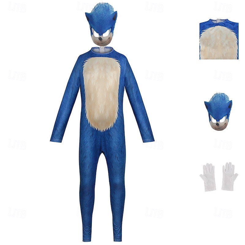Movie / TV Theme Costumes Outfits Costume Bodysuits Movie Cosplay for Boys Kid's Carnival Children's Day World Book Day Performance Party Birthday2