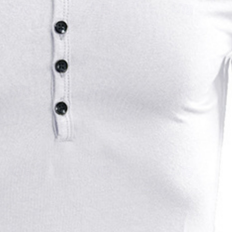 Men's Tank Top Henley Shirt Sleeveless Henley Summer Print Vintage Buttons Vacation Casual Black White Yellow Top Tee for Men4