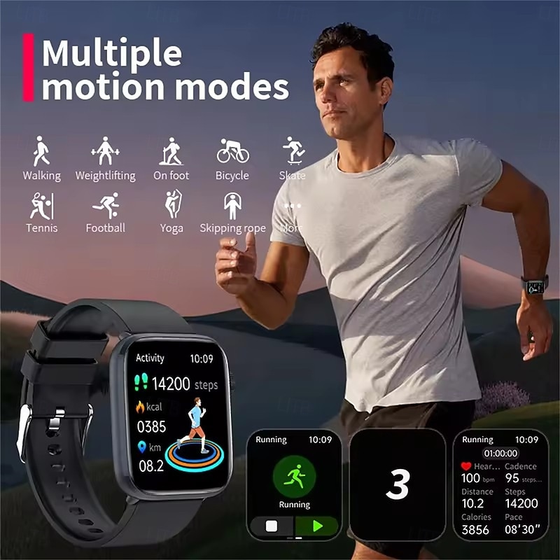 T92 Fashion Smart Watch Women Health Blood Sugar Body Temperature NFC Smartwatch Heart Rate Monitor HD Bluetooth Call Smart Bracelet3