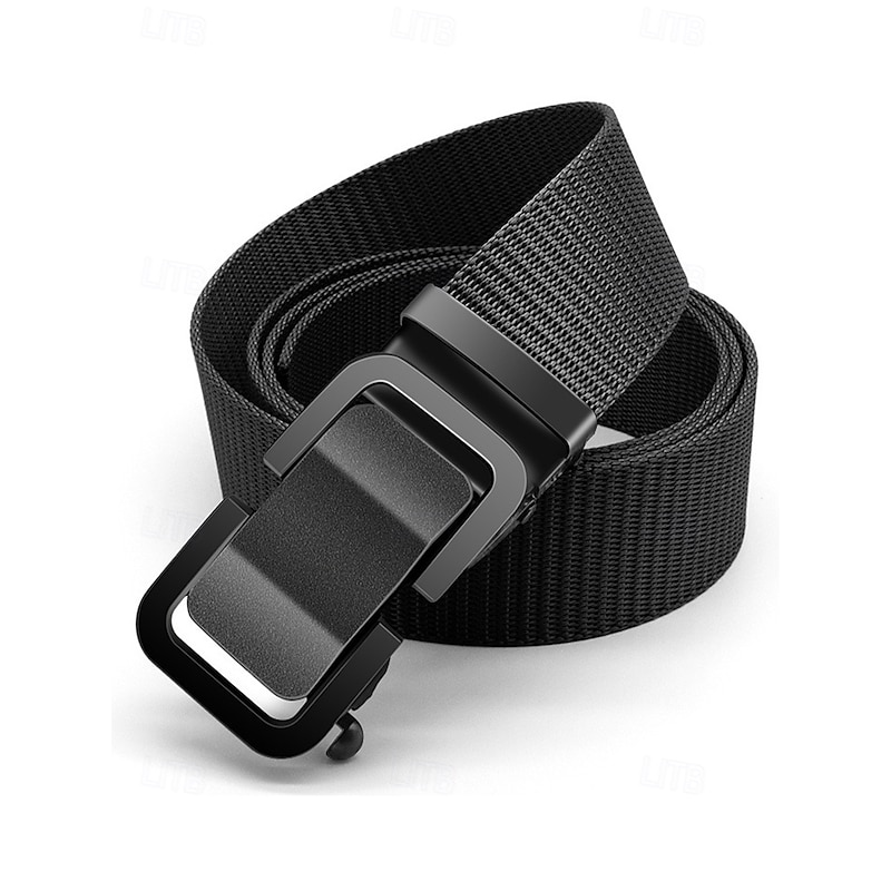 Men's Tactical Nylon Belt with Heavy-Duty Quick-Release Buckle, Adjustable Durable Design for Outdoor Activities, Hiking, and Casual Wear4