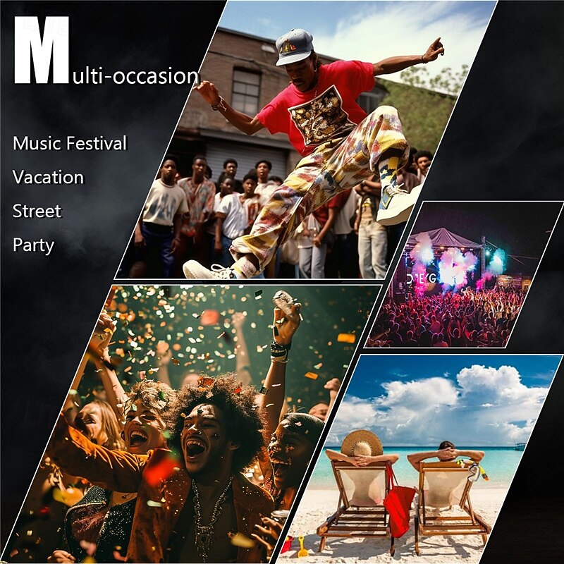 Men's Skulls Trousers Pants Trousers Mid Waist Drawstring Elastic Waist Casual Vintage Retro Outdoor Vacation Holiday Straight Leg Trousers Summer Spring Fall 3D Print Brown2