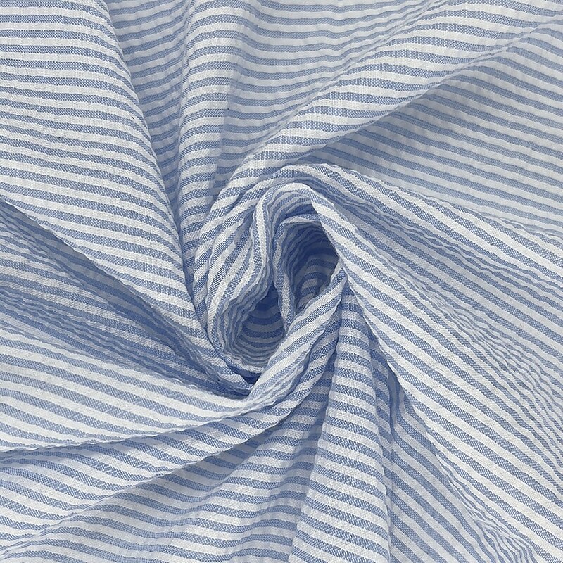 Men's Blazer Jacket Sport Coat Notch Collar Fashion Striped Blazer Sky Blue Standard Fit4