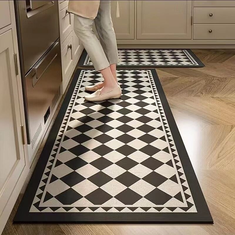 Geometric Area Rug Kitchen Mat Non-Slip Oil Proof Floor Mat Livingroom Rug Indoor Outdoor Mat Bedroom Decor Bathroom Mat Entrance Rug Door Mat3