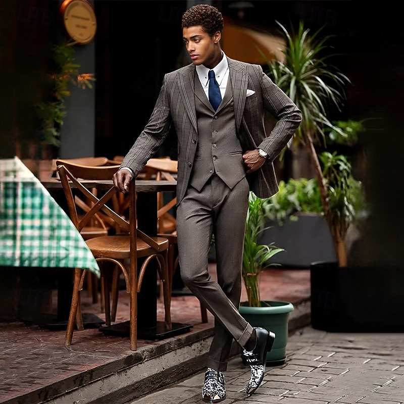 Men's Black Floral Cowhide Leather  Monk Shoes with Double Buckle and Metal Toe Cap – Elegant Formal Shoes for Weddings, Parties, and Special Events2