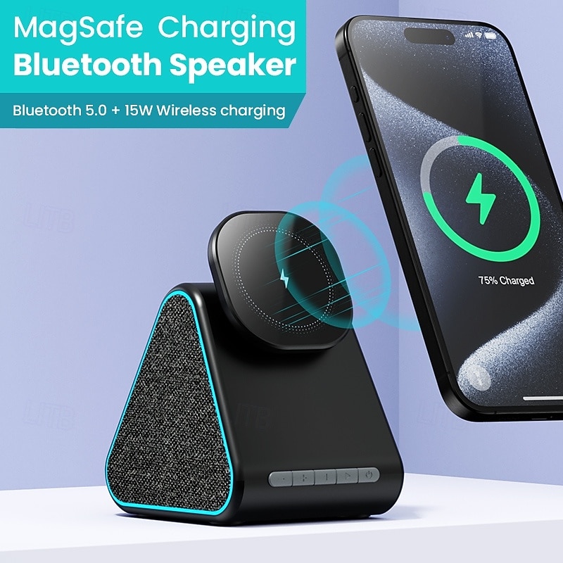 Wireless Charger Wireless Charging Station CE Certified Fast Wireless Charging Magnetic For Compatible with any wireless charging enabled devices
