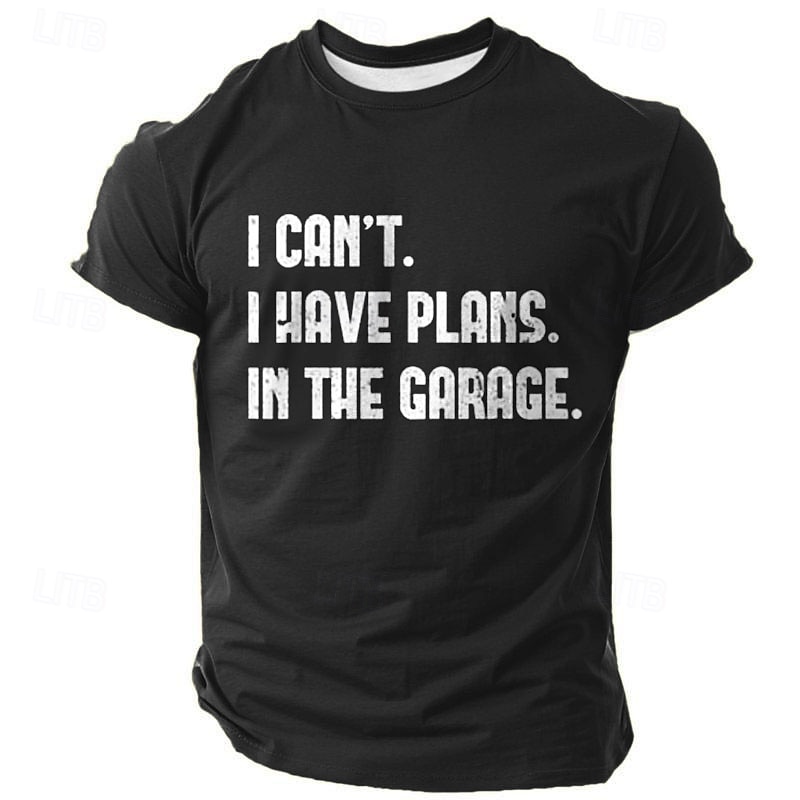 Men's Funny T Shirt Short Sleeve T shirt 3D Print Crew Neck Shirt Fashion Daily Street Daily Lake Blue Black Red Summer Spring Clothing Apparel S M L XL XXL XXXL