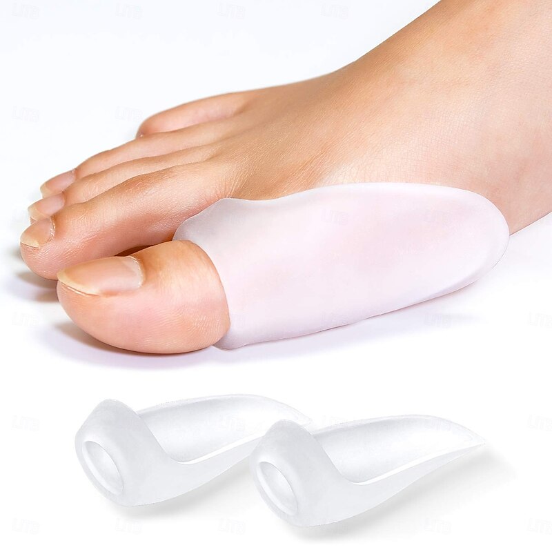 Gel Bunion Protector Shield, 10 Pack of Bunion Pads and Cushions, Bunion Guard for Big Toe, Relieve Foot Pain from Friction, Rubbing and Pressure