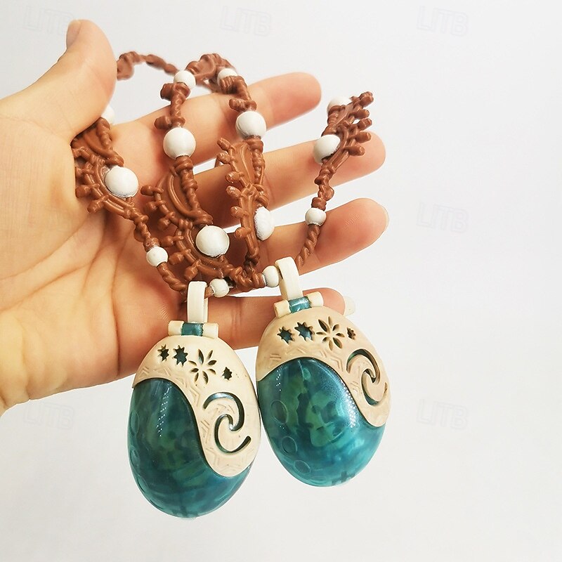 Moana Princess Moana Necklace Accessories Jewerly Movie Cosplay for Girls' Kid's Carnival Children's Day World Book Day Party Birthday Casual Daily3