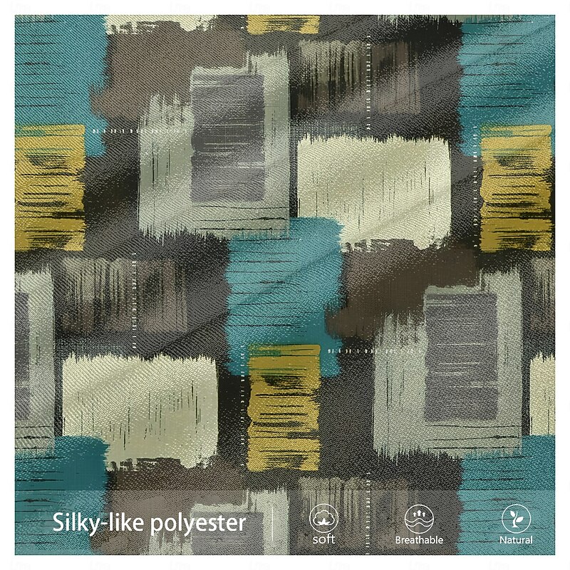 Men's Graphic Patchwork Geometrical Henley Shirt Tee Vintage Shirt Long Sleeve Fashion Designer Comfortable Outdoor Casual Daily Spring &  Fall Black Green Gray Henley Henley T-Shirt3