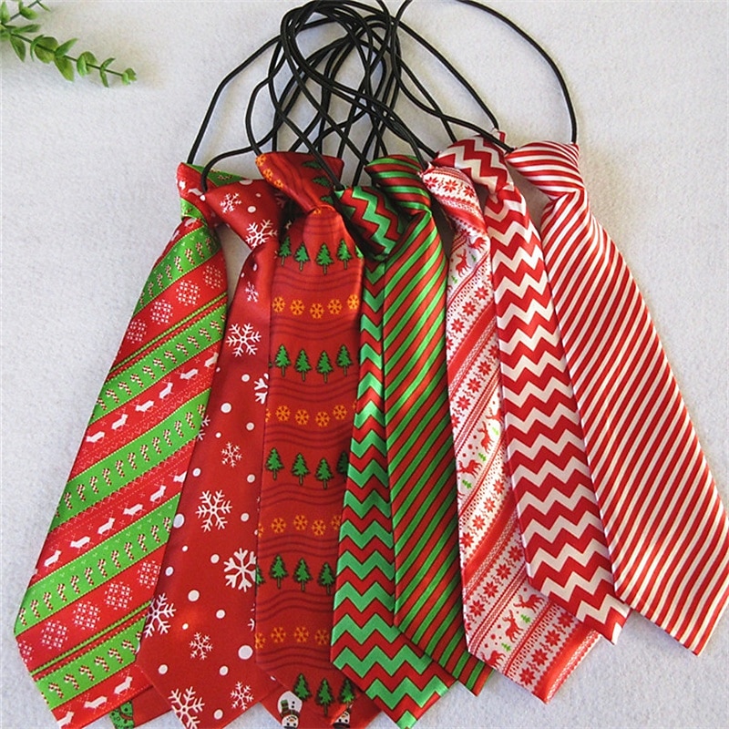 Kids Boys Girls' Ties & Bows Active Basic Party Birthday Stripe 1 22