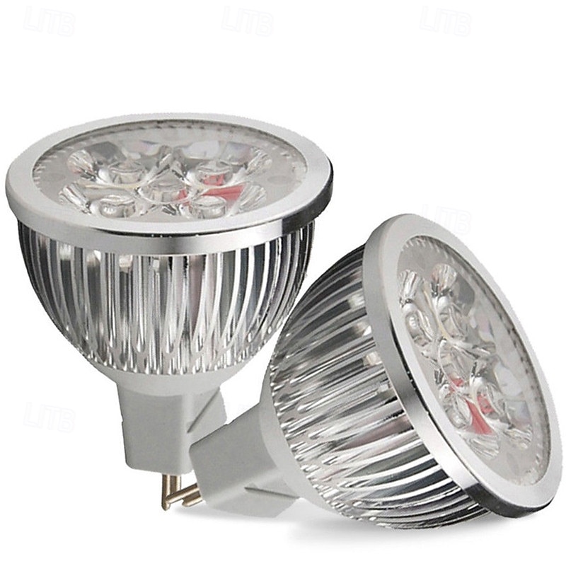 10pcs LED Spotlight Light 5W MR16 4W Led Spot Light Foco LED Lamp 12V for Home Hotel Dect 3W3