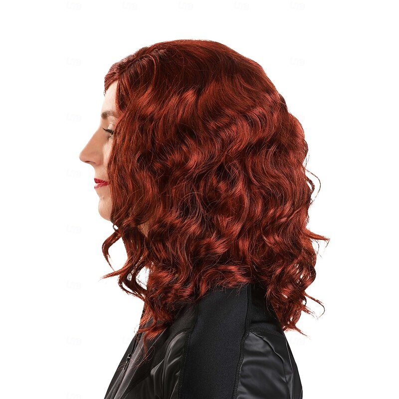 Black Widow Costume Wig for Women For Carvinal Halloween Wigs4