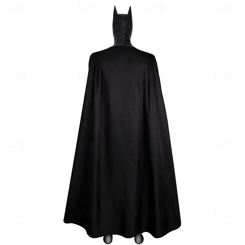 Superhero Bat Man Mask Bodysuits Onesie Costume Movie TV Theme Costumes Movie Cosplay for Men's Adults' Halloween Carnival Mardi Gras Performance Event / Party Bachelorette Party4