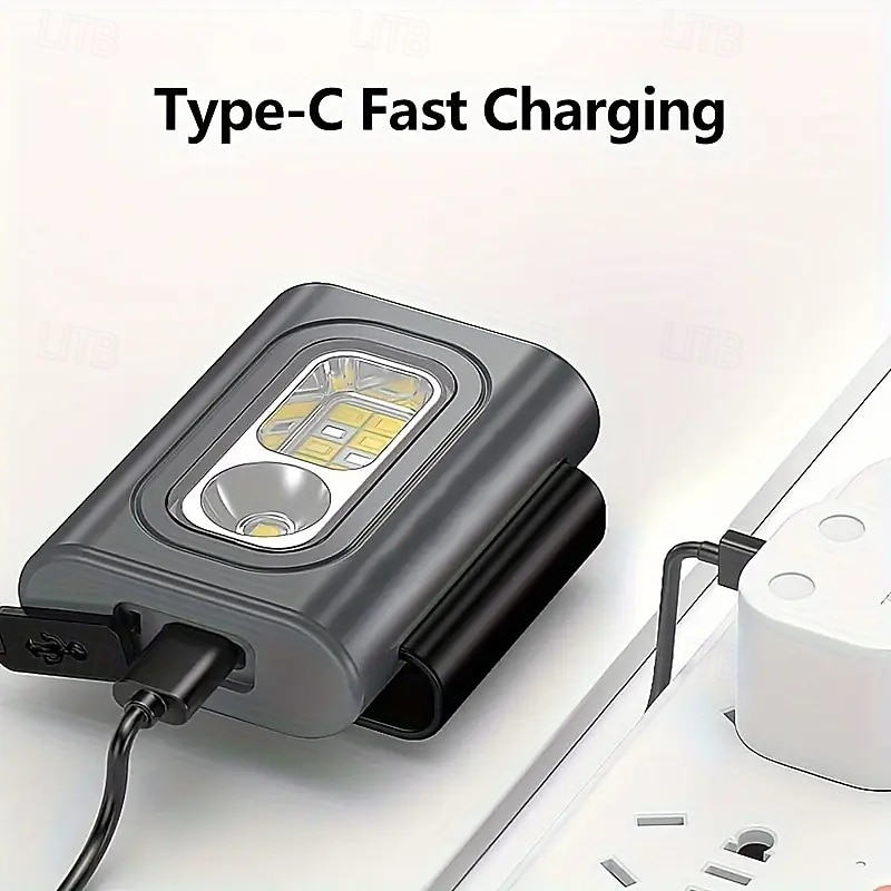 Rechargeable LED Safety Light - High Visibility Magnetic Clip-On Hat Flashlight for Night Running Walking & Hiking4