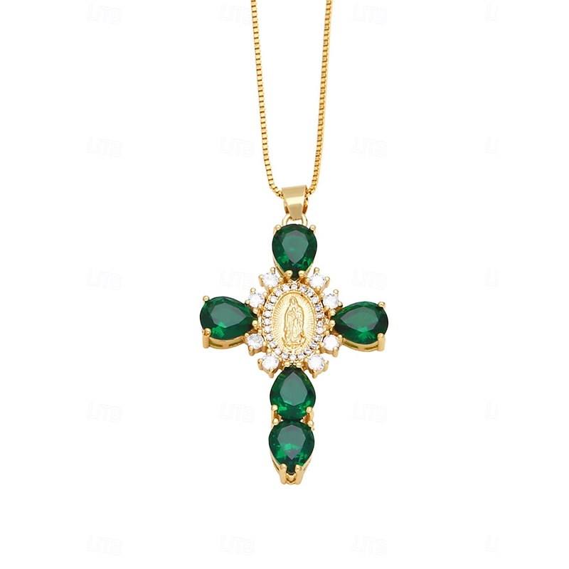 Necklace Copper Women's Fashion Cute Classic Lovely Geometric Necklace For Daily4