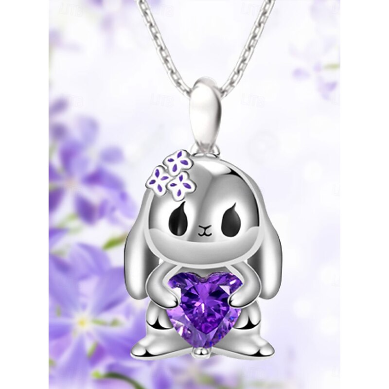 Necklace Chrome Women's Fashion Cute Classic Animal Lovely Geometric Necklace For Daily Valentine's Day2