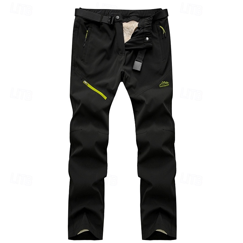 Men's Convertible Zip Off Pants Hiking Pants Trousers Summer Outdoor Windproof Quick Dry Zipper Pocket Wear Resistance Bottoms Black Pink Elastane Hunting Fishing Climbing L XL XXL XXXL4