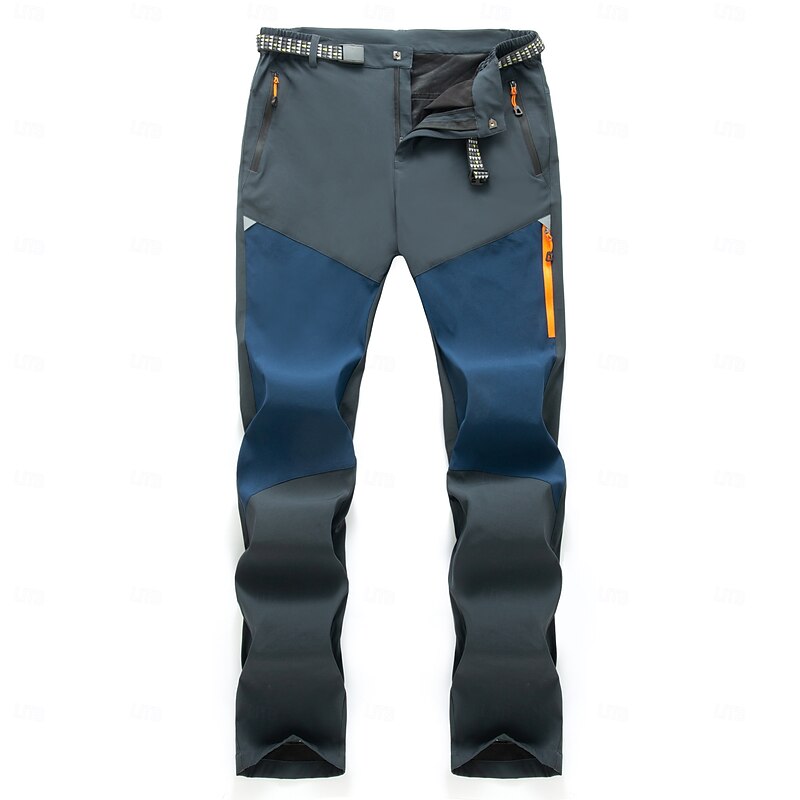 Women's Convertible Zip Off Pants Hiking Pants Trousers Patchwork Summer Outdoor Windproof Quick Dry Lightweight Stretchy Bottoms Army Green Dark Navy Hunting Fishing Climbing XS S M L XL3