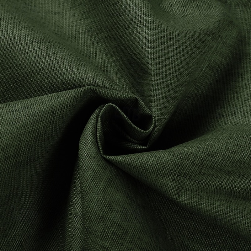 Men's Linen Blazer Sport Coat Notch Collar Fashion Casual Solid Colored Linen Blazer Army Green Standard Fit Single Breasted Two-buttons3