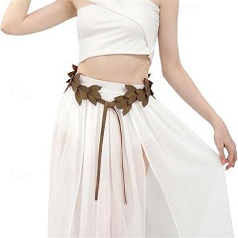 Retro Vintage Medieval Waist Belt Fairy Vikings Fancy Dress Women's Celtic Viking Fantasy Halloween Carnival Masquerade Daily Wear LARP Adults' Belt2