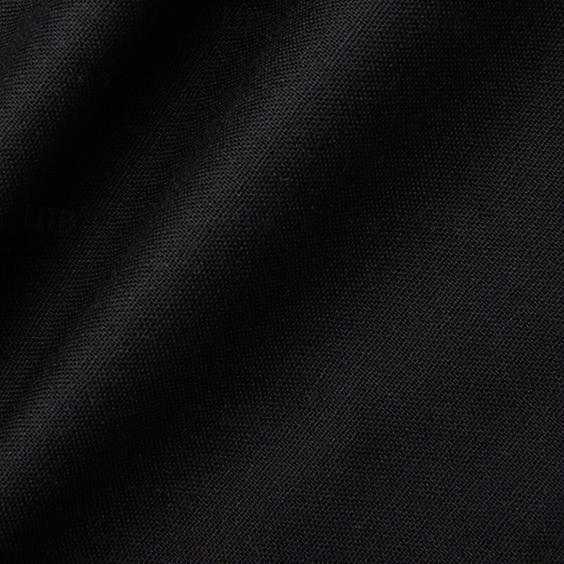 Men's Shorts Linen Shorts Dress Shorts Summer Shorts Pocket Buttons Plain Comfort Breathable Short Formal Outdoor Business Fashion Classic Style Black White Inelastic4