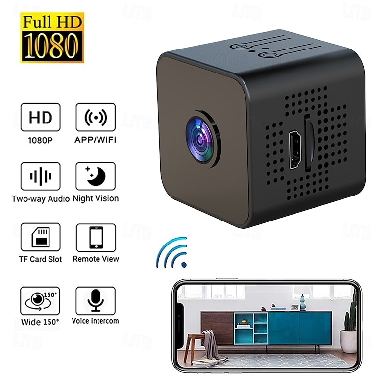 X1 High-Definition Wireless Security Monitoring Camera Small Sporty Home Monitoring Private Model Hot Sale for Foreign Trade